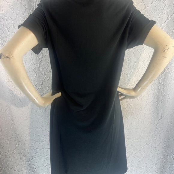 Outdoor Voices Black Birdie Mini Polo Tee Shirt Dress - Picture 4 of 7